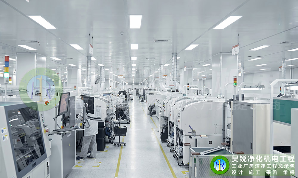 陽光電源光伏逆變器SMT生產(chǎn)車間自動化產(chǎn)線